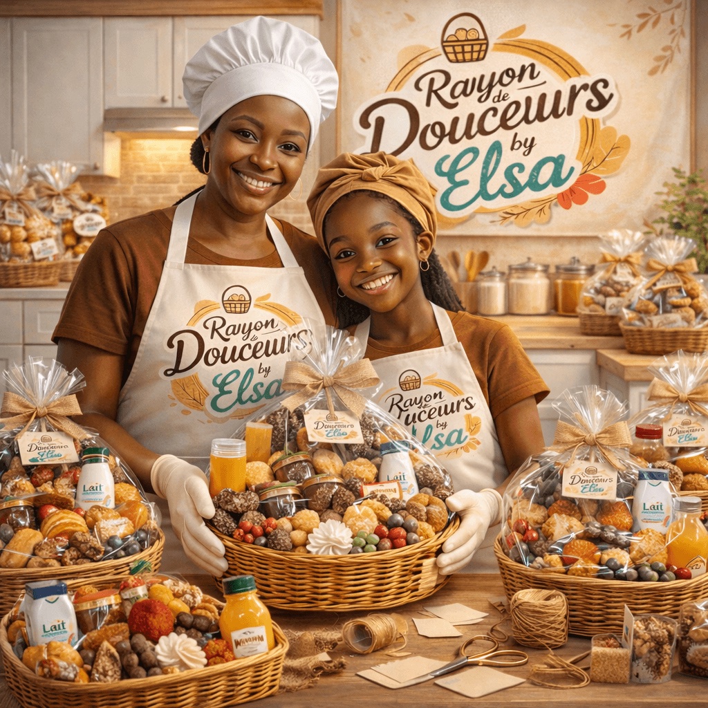 Panier petit-déjeuner frais et gourmand